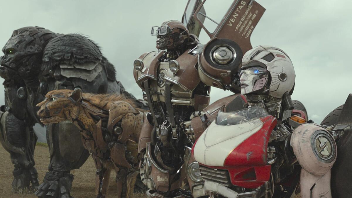 Transformers Review: Who let the beasts out? New movie tries but